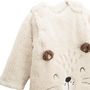 Voir la diapositive 4 : Petit Béguin Gigoteuse d'hiver en sherpa avec manches amovibles Cracotte