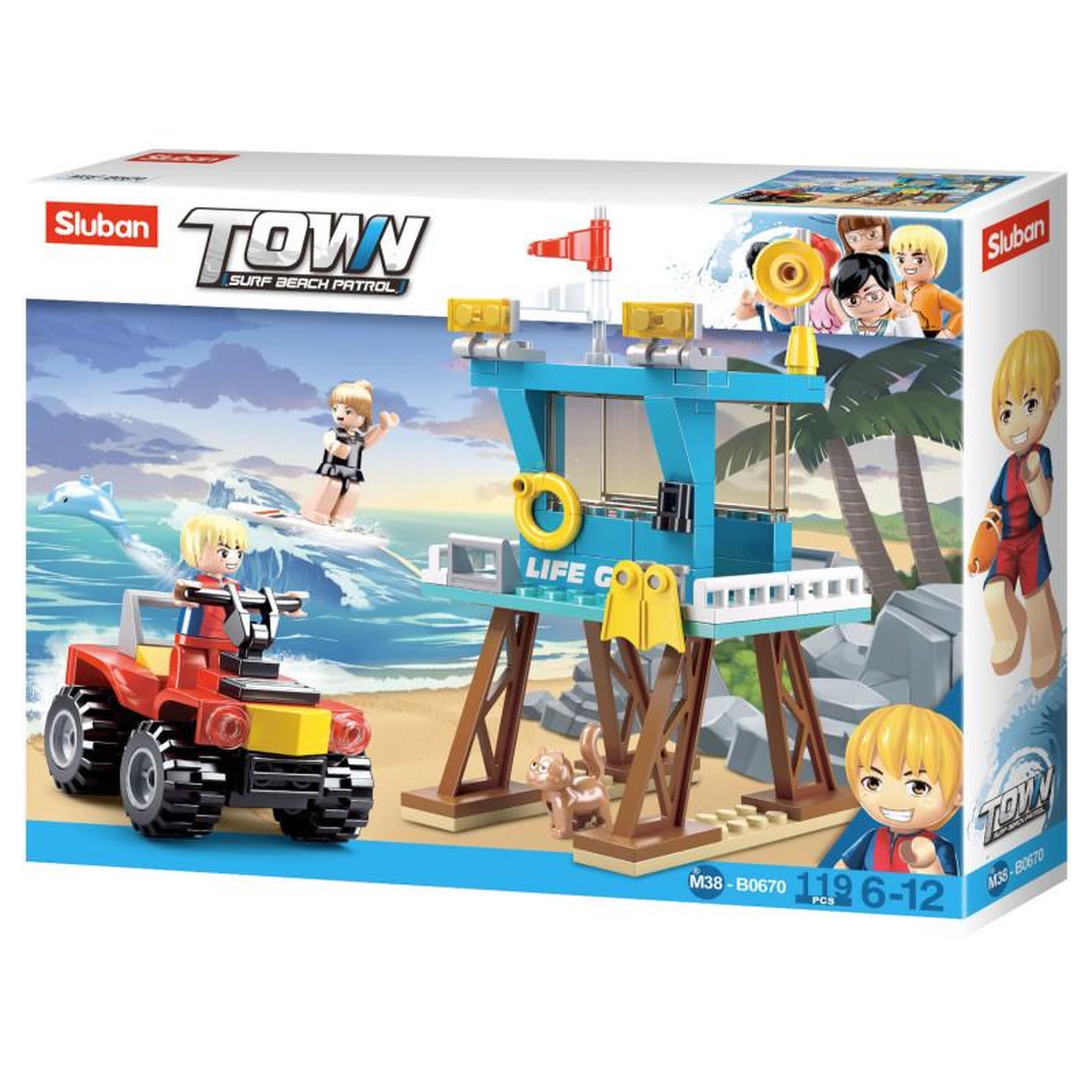 Sluban Sluban Beach Rescue - Lifeguard Tower
