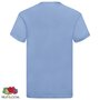 FRUIT OF THE LOOM Fruit of the Loom T-shirts originaux 5 pcs Bleu clair S Coton