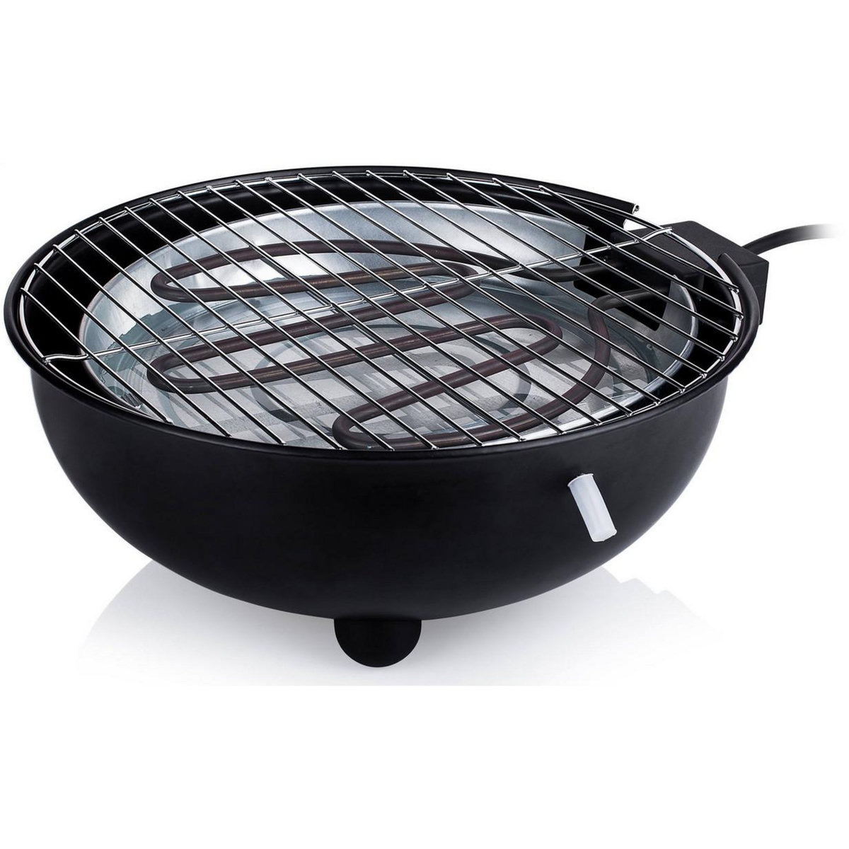 TRISTAR Barbecue électrique posable 30cm 1250w noir - bq-2880