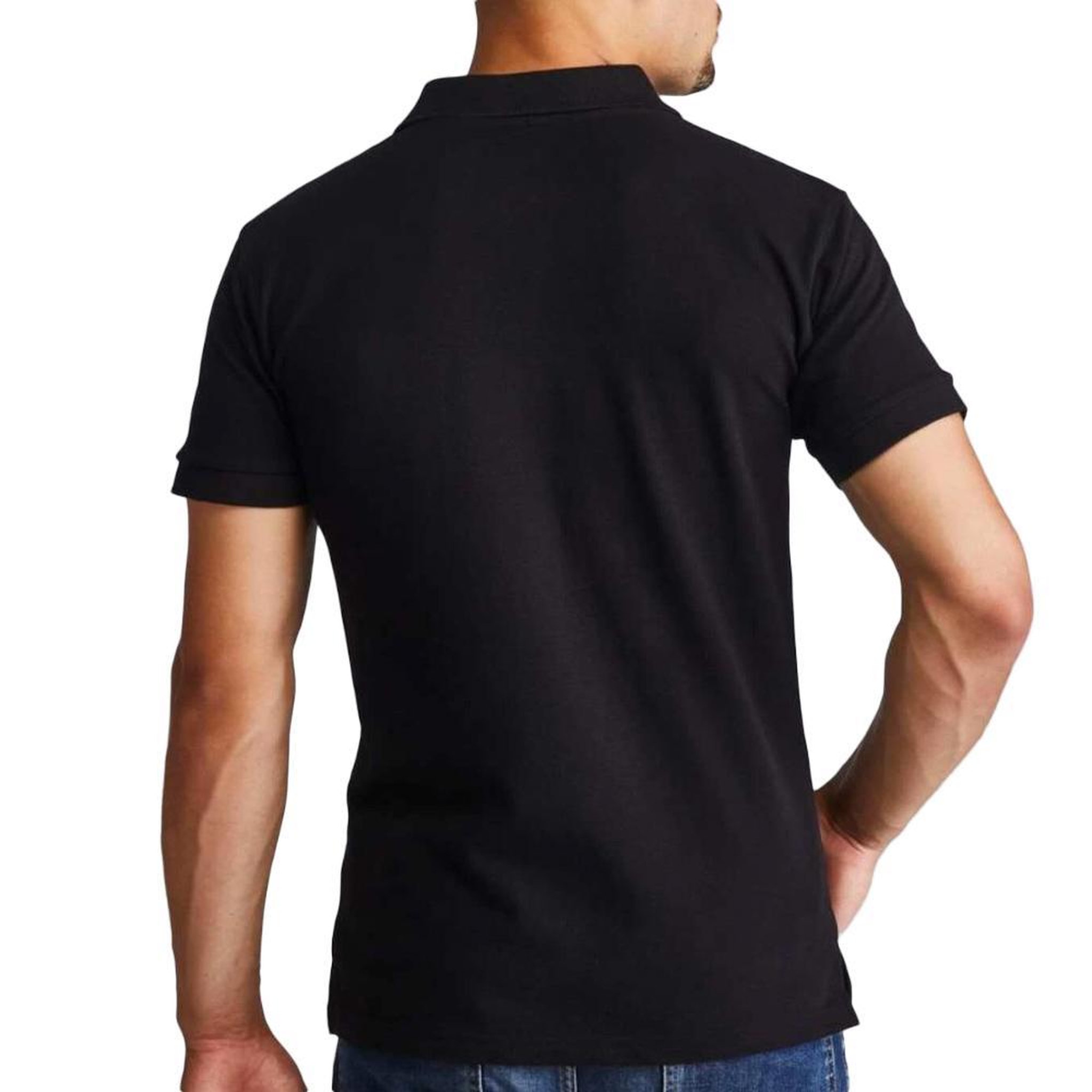 Voir la diapositive 2 : Airness Polo Noir Homme Airness Predator