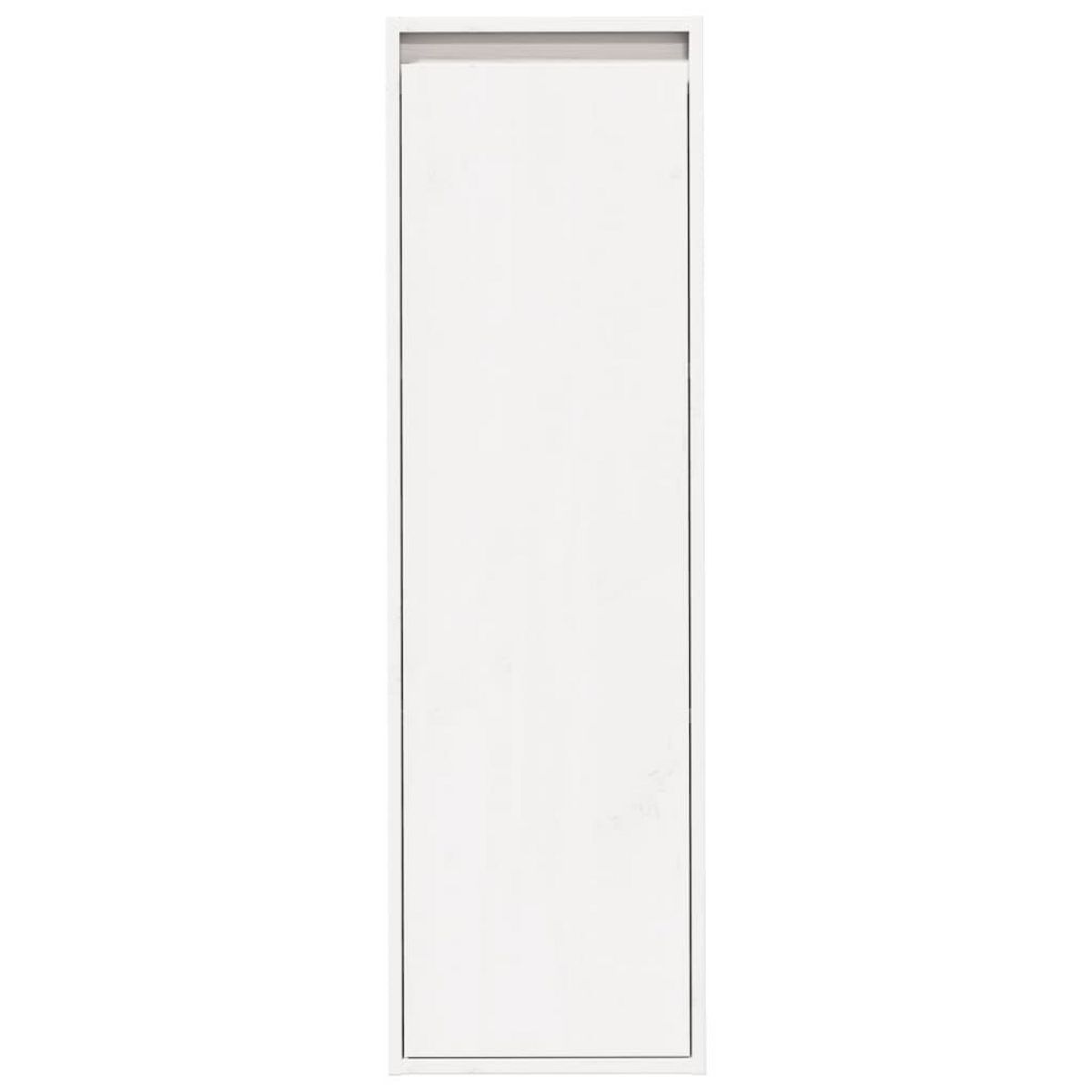VIDAXL Armoire murale Blanc 30x30x100 cm Bois de pin massif