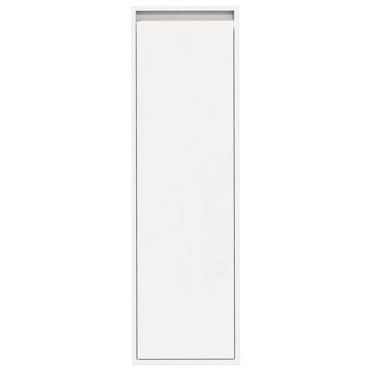 VIDAXL Armoire murale Blanc 30x30x100 cm Bois de pin massif