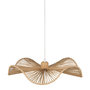 Voir la diapositive 1 : OSTARIA Suspension naturelle beige diamètre 42cm