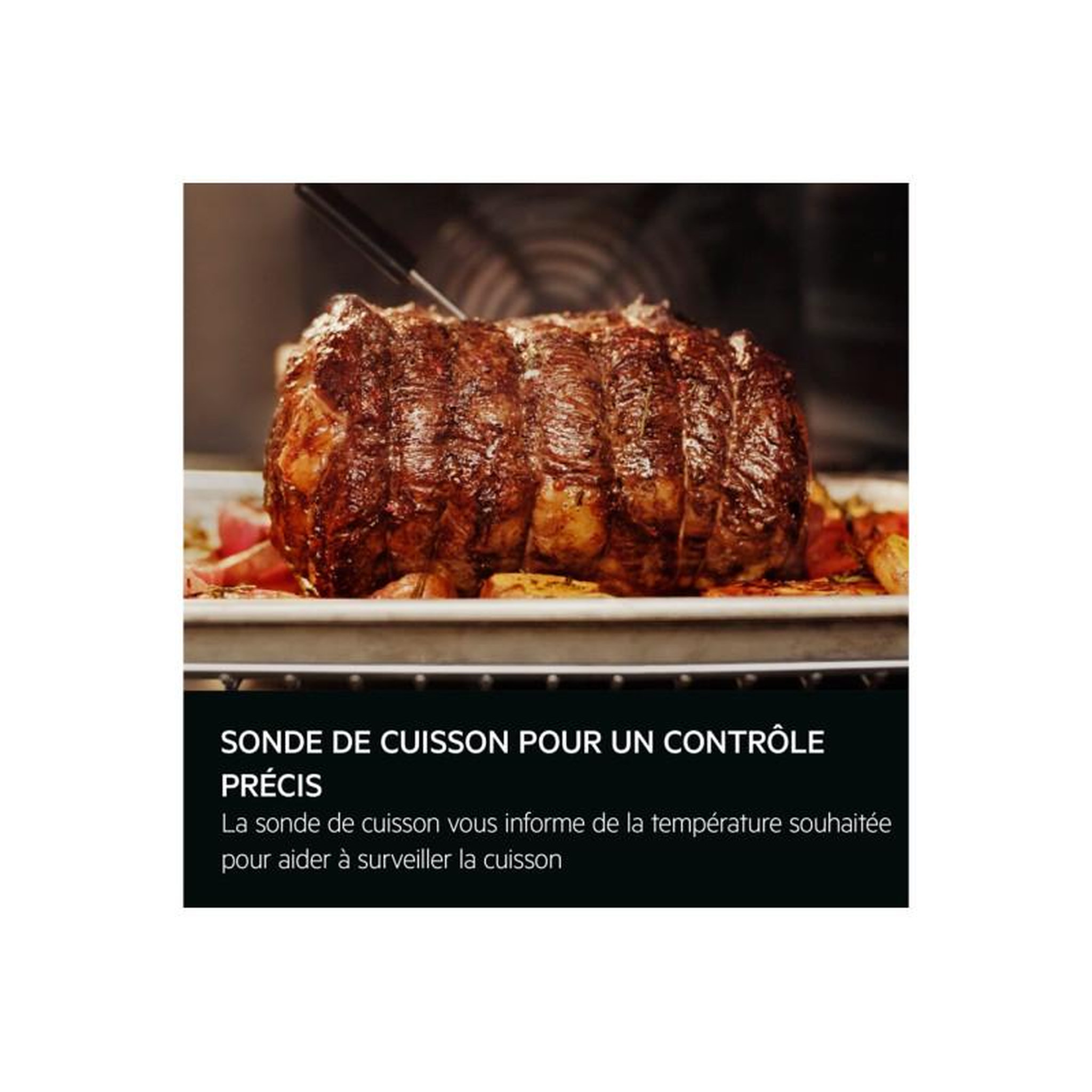 Voir la diapositive 4 : AEG Four encastrable pyrolyse AEG NBE7P731AT - Noir mat - Multifonction - Chaleur tournante