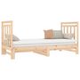 Voir la diapositive 3 : VIDAXL Lit coulissant sans matelas 2x(90x190) cm