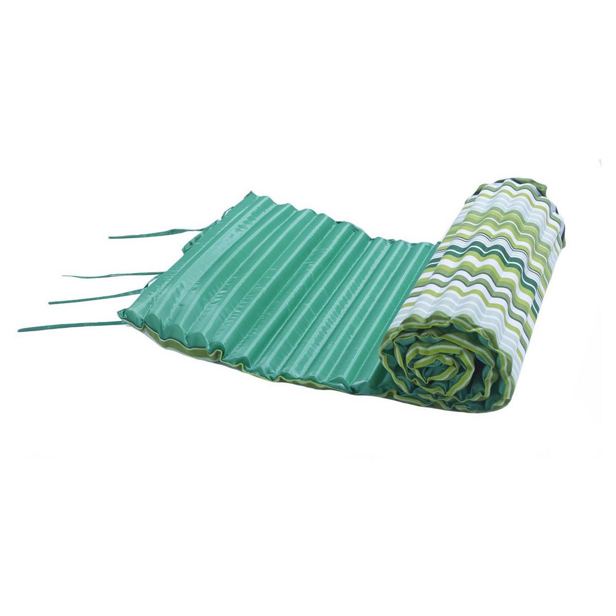 Matelas de plage en coton avec rayures