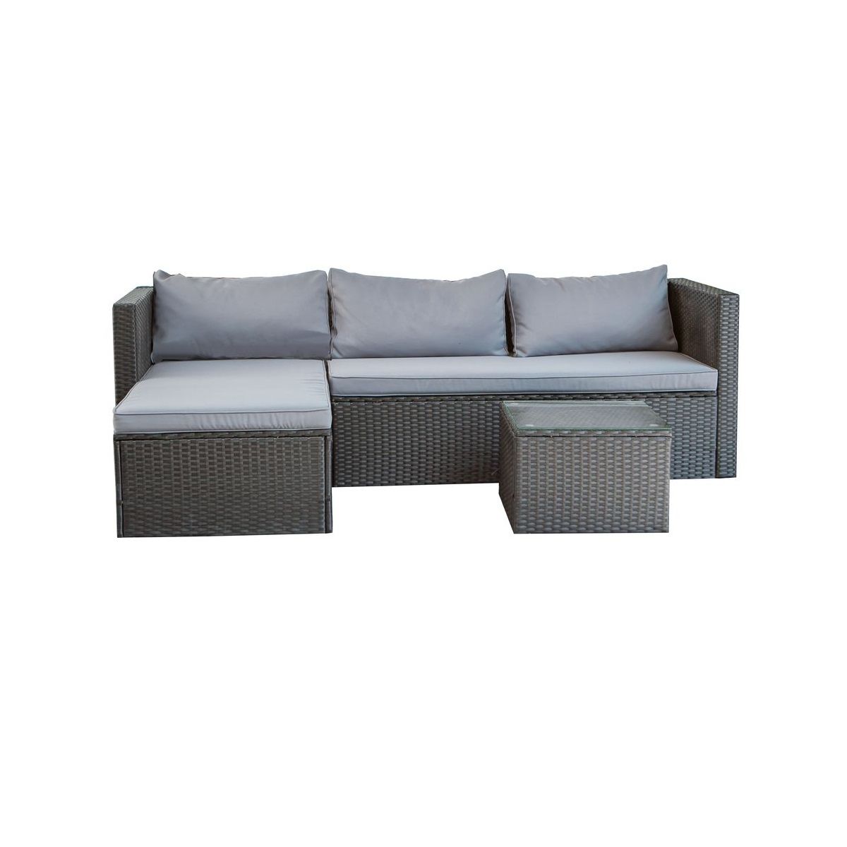 Salon bas de jardin - 3 places - DELLA