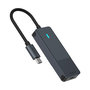Voir la diapositive 2 : RAPOO Hub USB-C Rapoo UCH-4003 Aluminium Compact