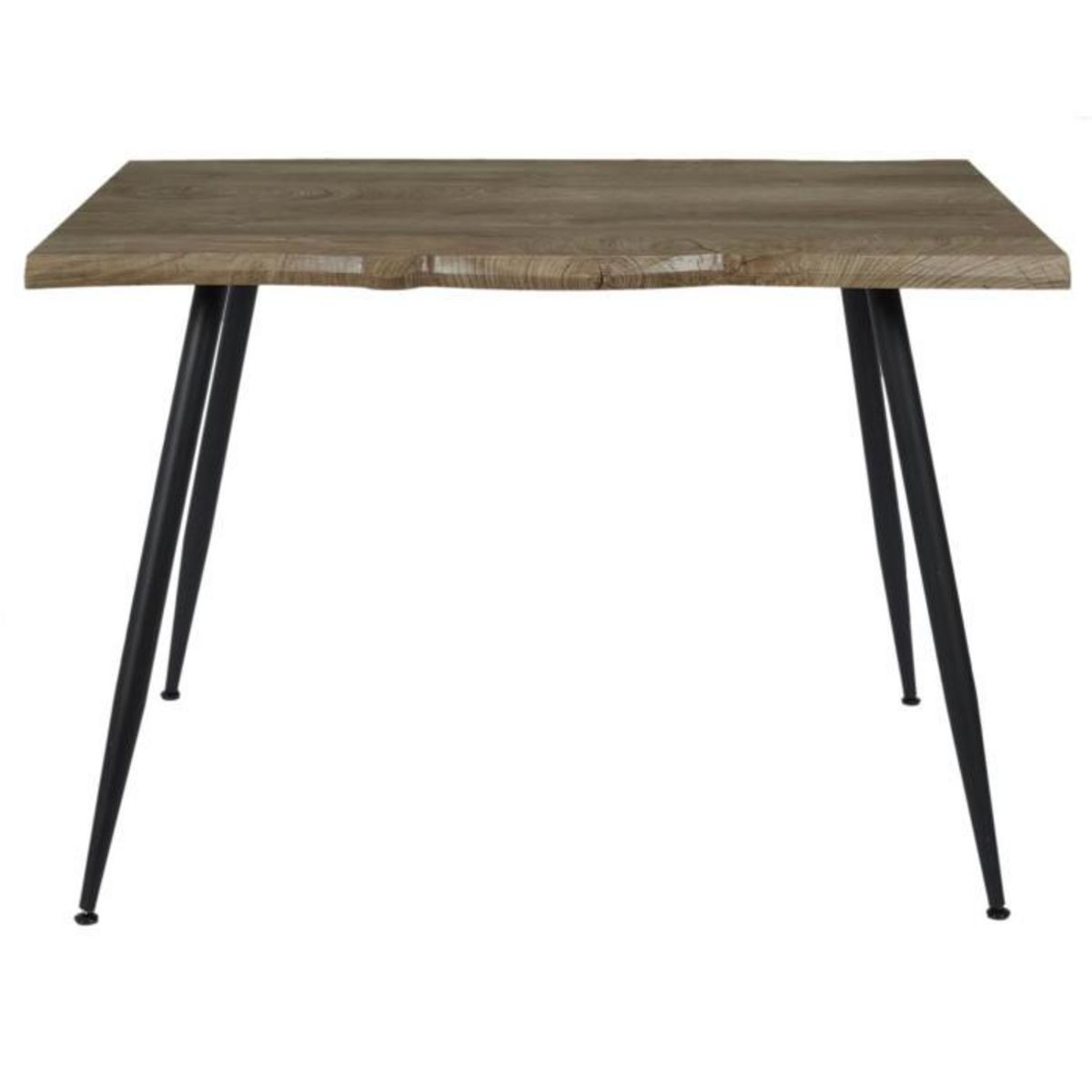 Paris Prix Table de Repas  Forest II  110cm Naturel & Noir