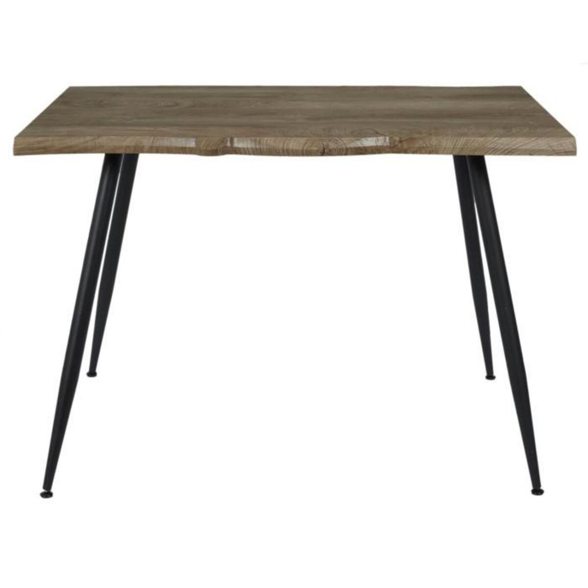 Paris Prix Table de Repas  Forest II  110cm Naturel & Noir