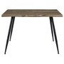 Voir la diapositive 2 : Paris Prix Table de Repas  Forest II  110cm Naturel & Noir