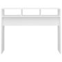 Voir la diapositive 5 : VIDAXL Table console blanc 105x30x80 cm bois d'ingenierie
