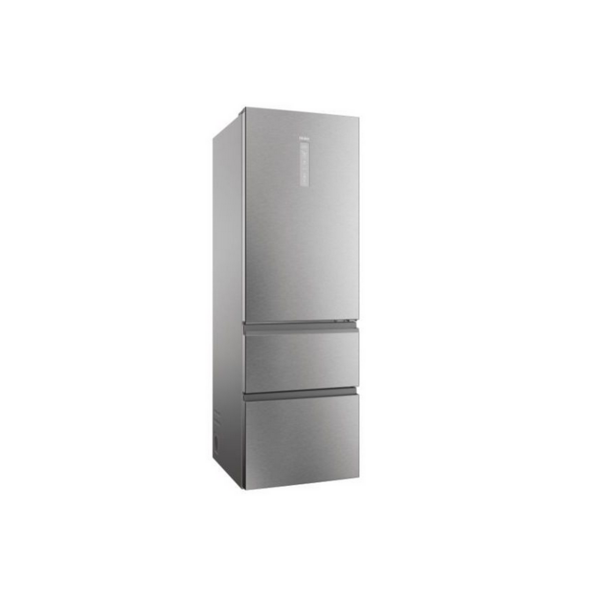 HAIER Réfrigérateur combiné 60cm 360l nofrost, inox - HTW5618DNMG
