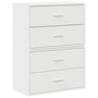 Voir la diapositive 2 : VIDAXL Armoires avec 2 tiroirs 2pcs blanc 60x31x40cm bois d'ingenierie