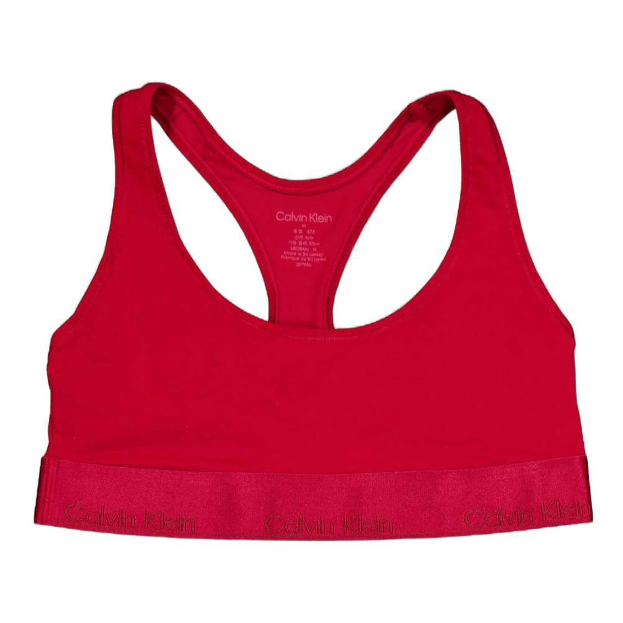 CALVIN KLEIN JEANS Brassière  Femme Calvin Klein Jeans Unlined90. Coloris disponibles : Rouge