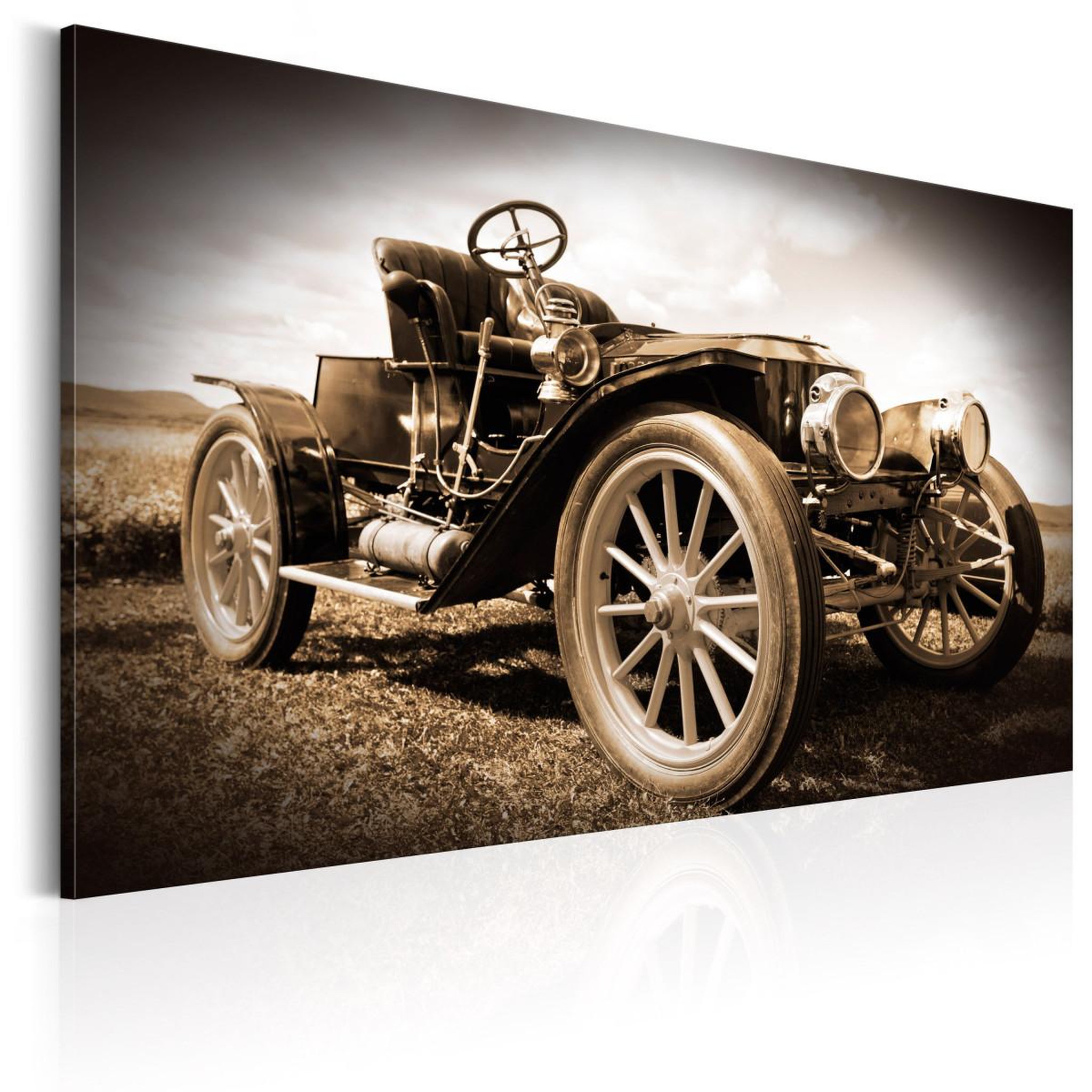 Voir la diapositive 1 : Paris Prix Tableau imprimé  voiture rétro