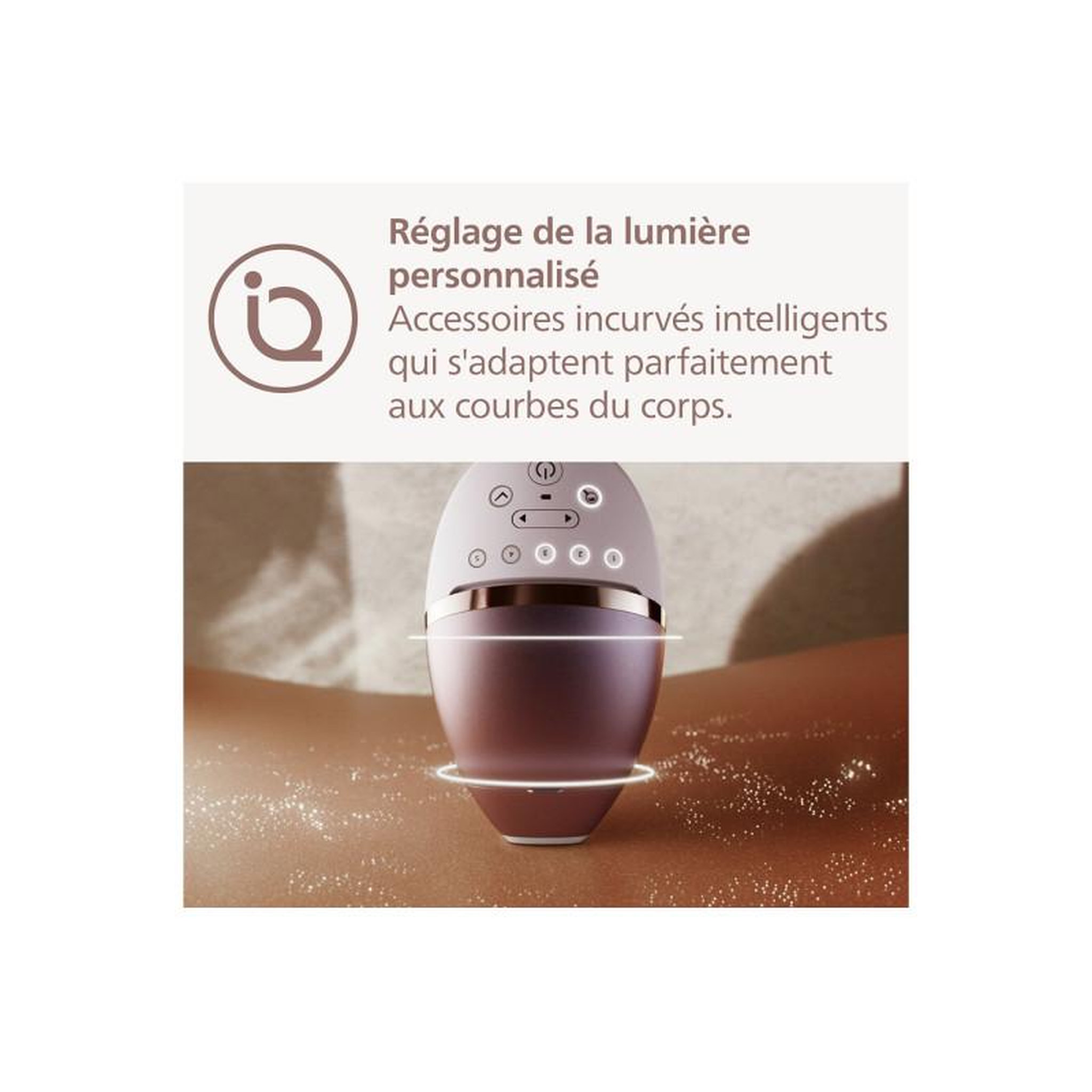 Voir la diapositive 6 : Philips Epilateur lumière pulsée bri945/00 lumea prestige
