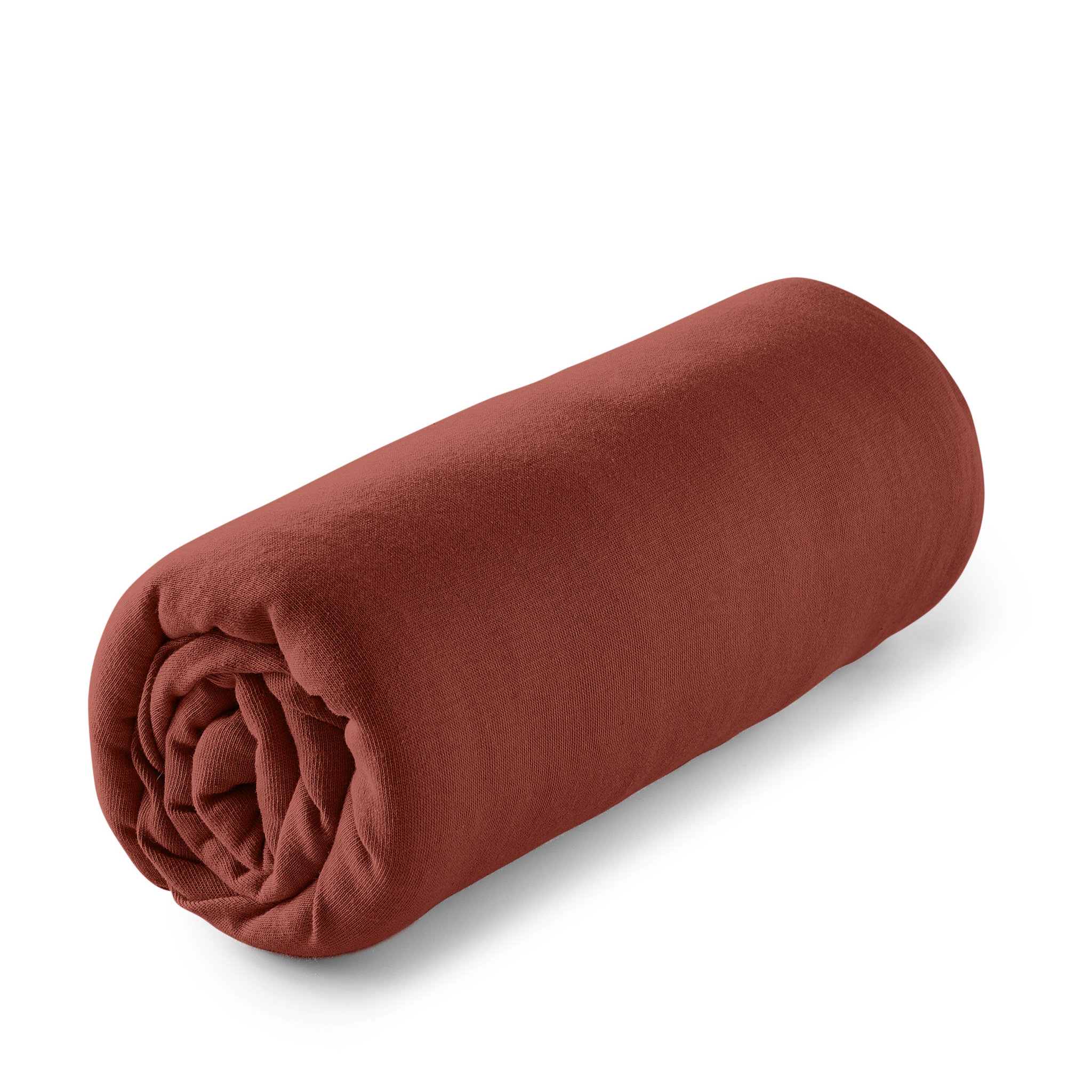 Voir la diapositive 1 : ACTUEL Drap housse uni en jersey coton - collection permanente