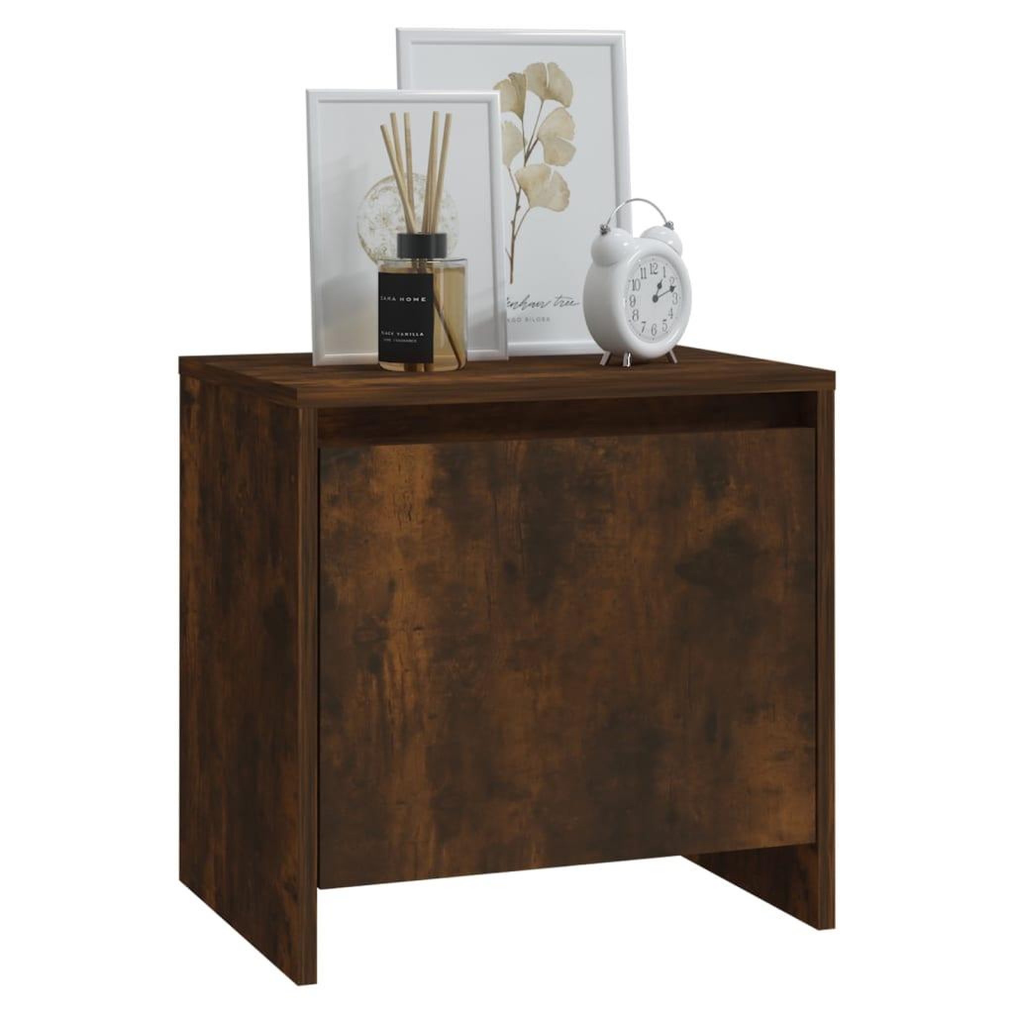 Voir la diapositive 4 : VIDAXL Tables de chevet 2 pcs chene fume 45x34x44,5 cm bois ingenierie