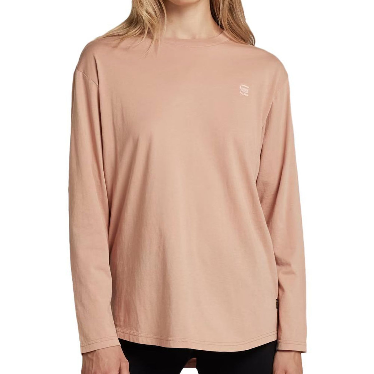 G-Star Raw T shirt Manches longues  Femme Lash Loose D21372