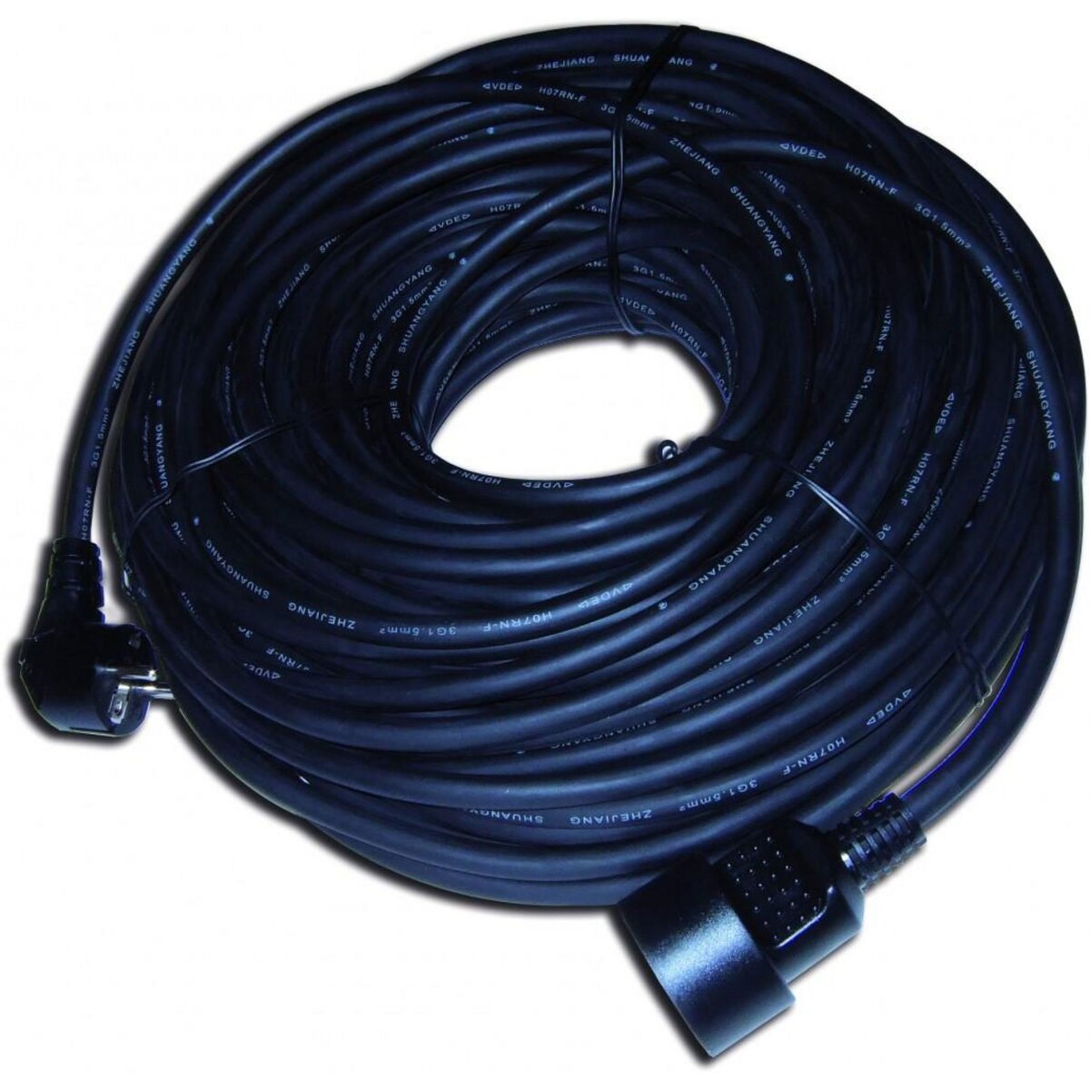 Electraline Rallonge électrique de chantier, 1 prise de 16 A L.40 m ELECTRALINE