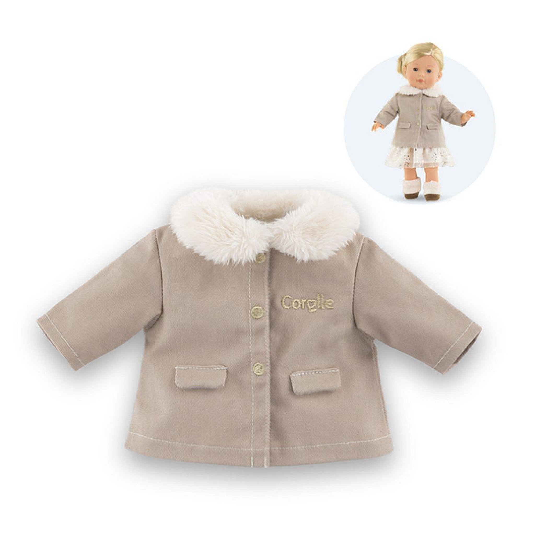Voir la diapositive 2 : Corolle Mc manteau foret enchantee
