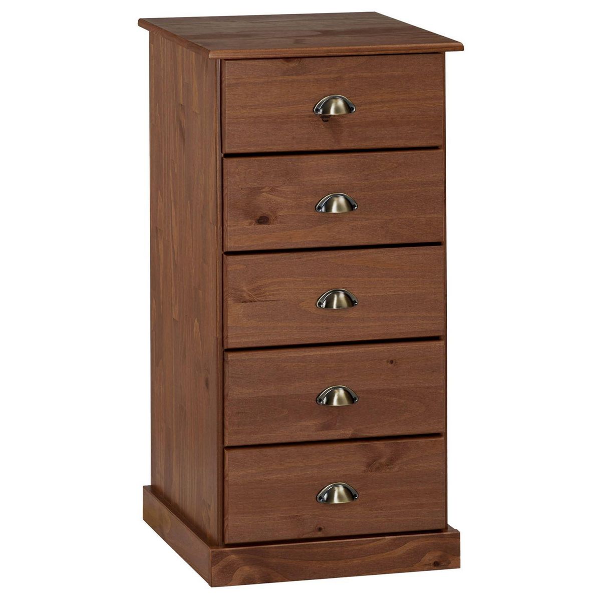 IDIMEX Chiffonnier PARIS en pin massif, 5 tiroirs