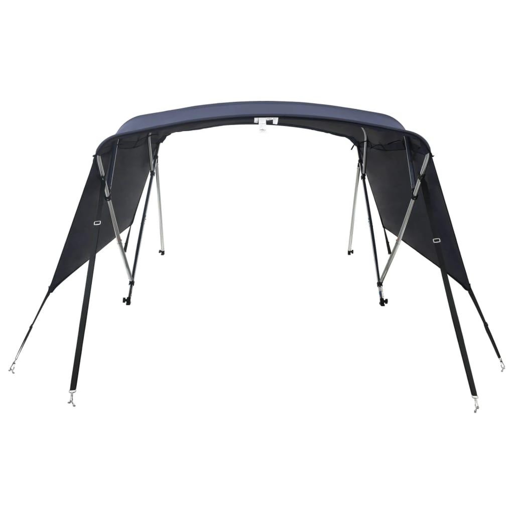 Voir la diapositive 4 : VIDAXL Toit bimini a 4 arceaux parois laterales 243x(200-213)x137 cm