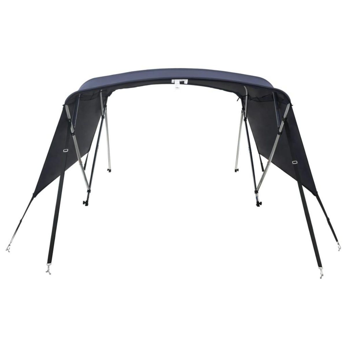 VIDAXL Toit bimini a 4 arceaux parois laterales 243x(200-213)x137 cm