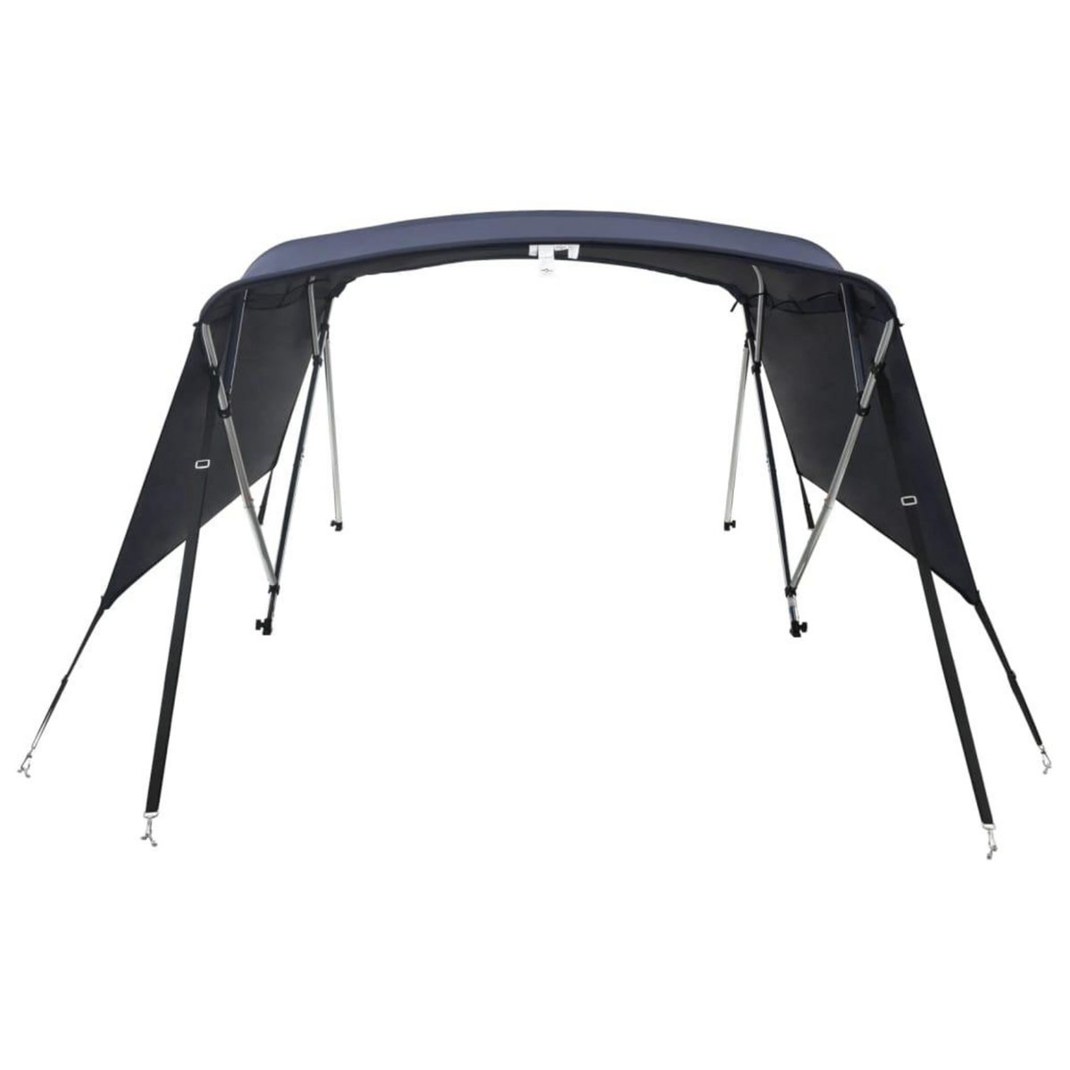 VIDAXL Toit bimini a 4 arceaux parois laterales 243x(200-213)x137 cm