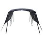 Voir la diapositive 4 : VIDAXL Toit bimini a 4 arceaux parois laterales 243x(200-213)x137 cm