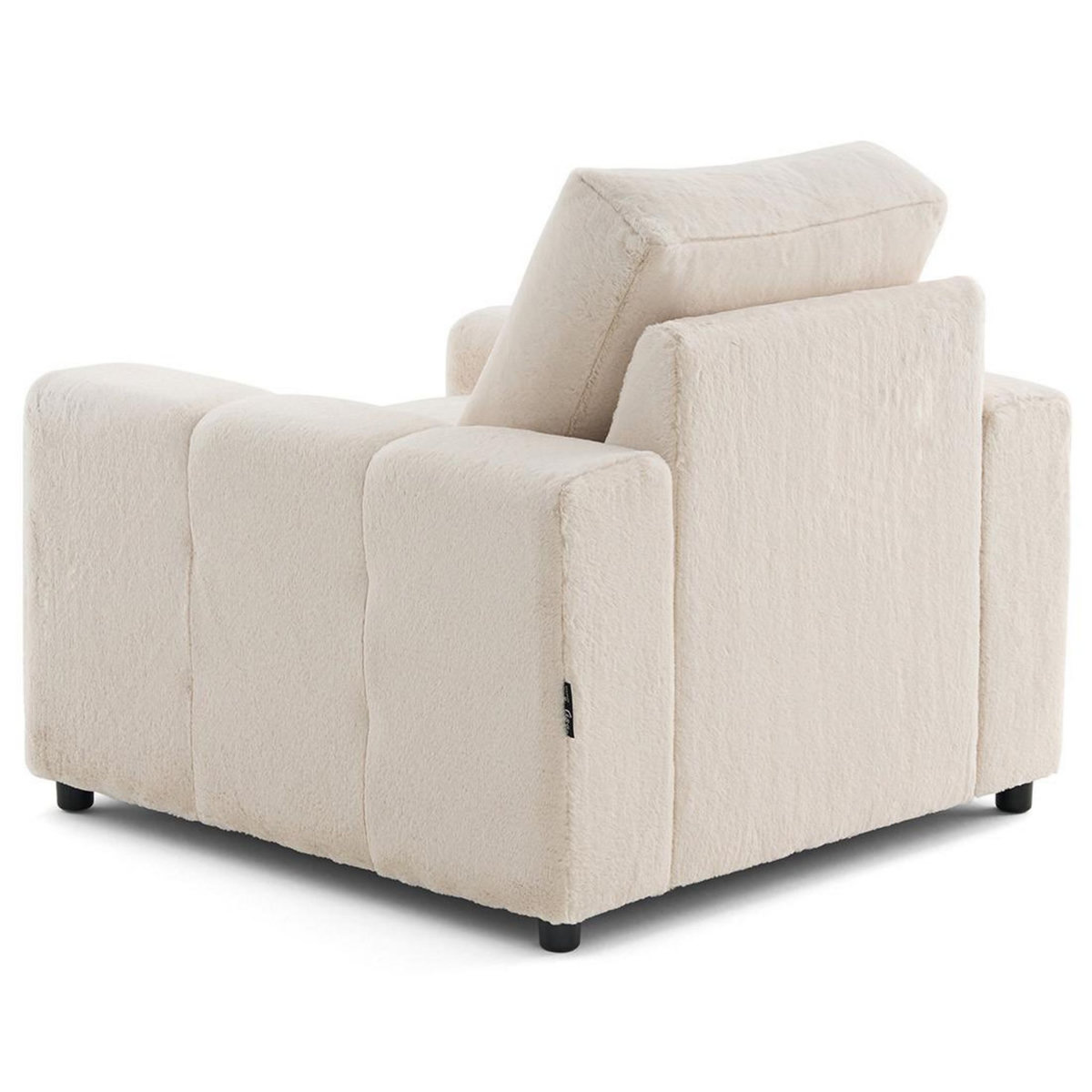 LISA DESIGN Crocus - fauteuil en fausse fourrure