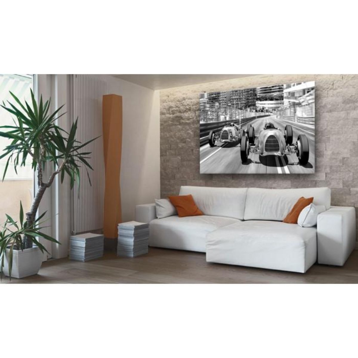 Paris Prix Tableau Imprimé  Anciennes Voitures de Course