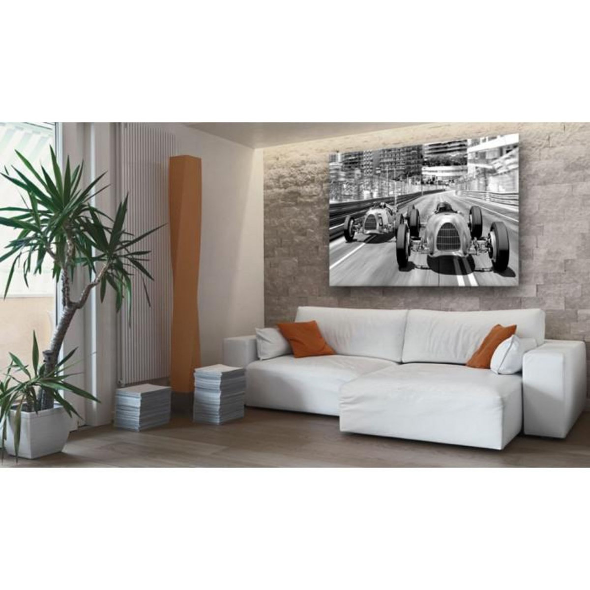 Paris Prix Tableau Imprimé  Anciennes Voitures de Course