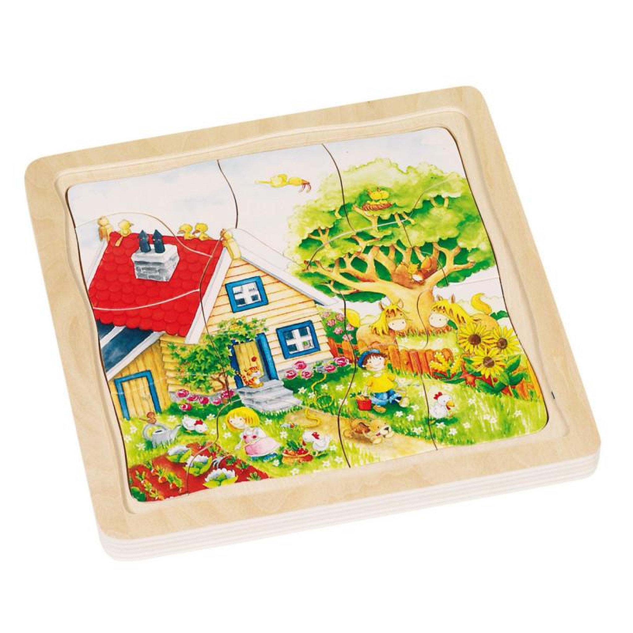 Voir la diapositive 4 : Goki GOKI Puzzle des Saisons