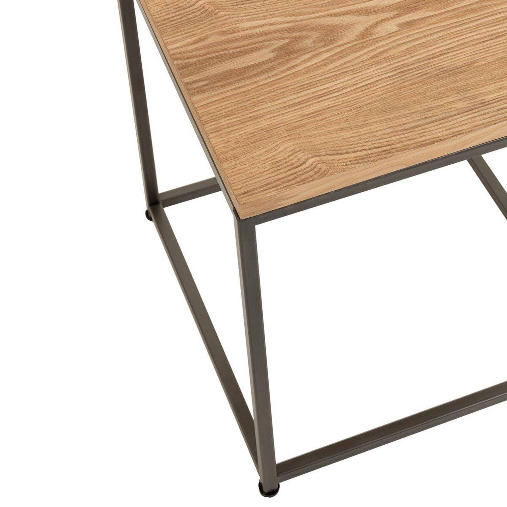 Voir la diapositive 4 : J-LINE Table d'appoint en bois  dresa  42cm naturel