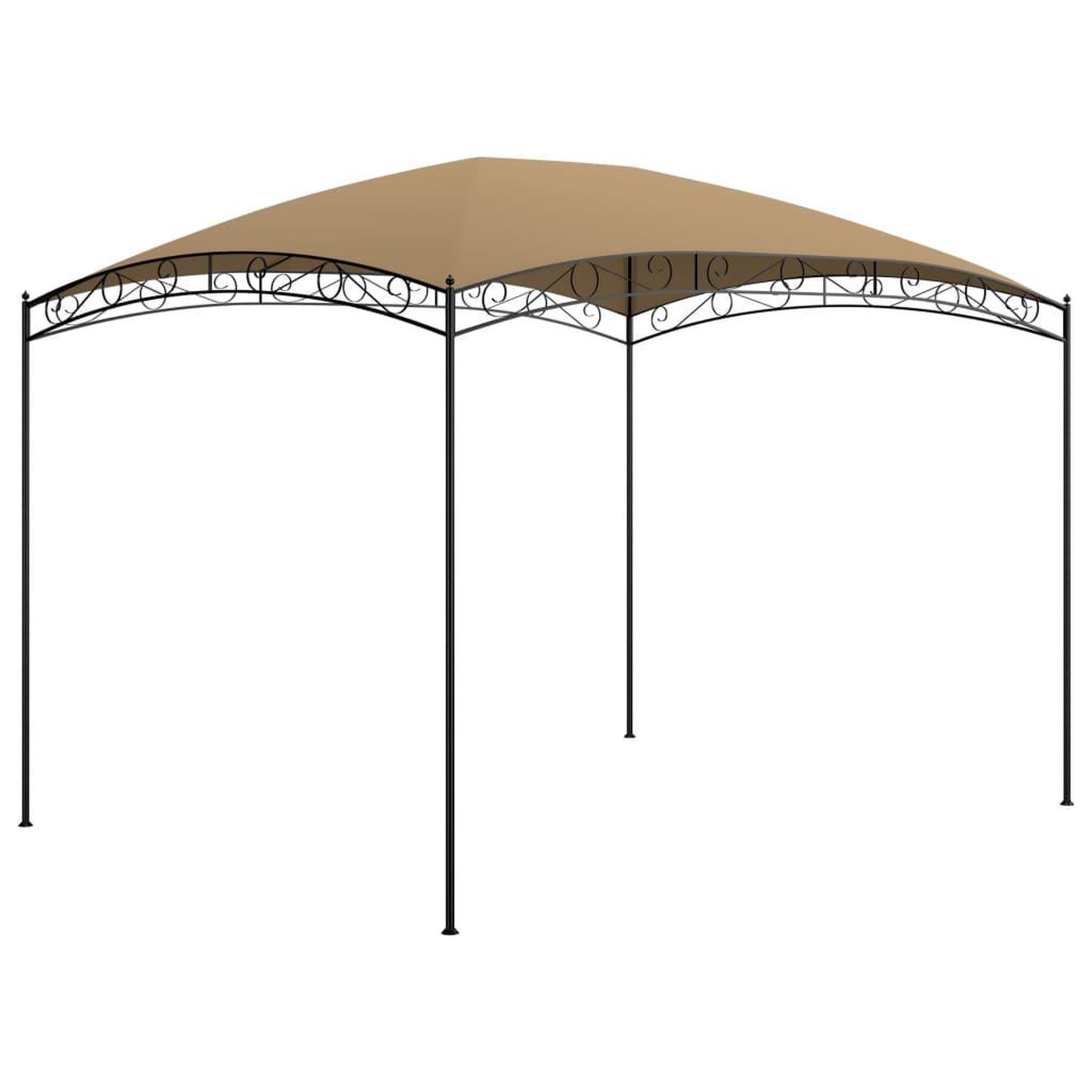 Voir la diapositive 1 : VIDAXL Belvedere 3x4x2,65 m Taupe 180 g/m^2