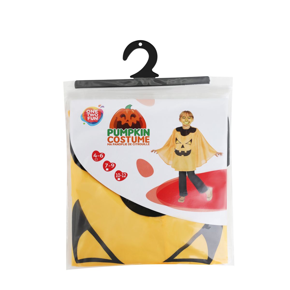 One Two Fun Déguisement enfant halloween citrouille