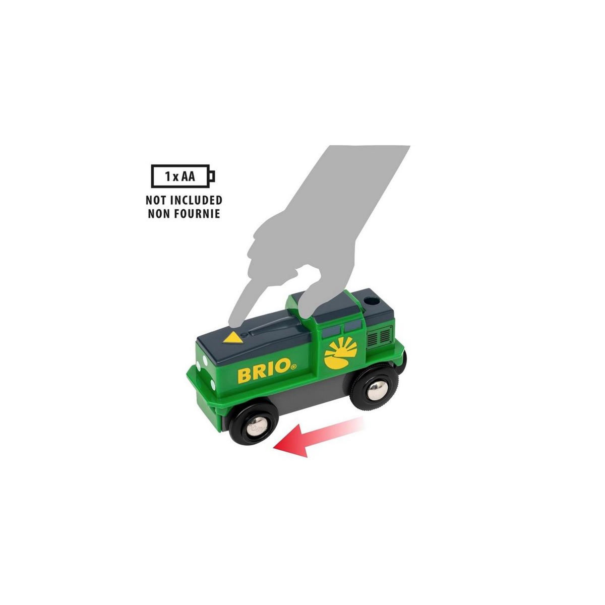 Brio 36018 Train a la ferme a pile