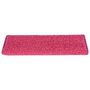 Voir la diapositive 3 : VIDAXL Tapis d'escalier 15 pcs 65x21x4 cm Rose