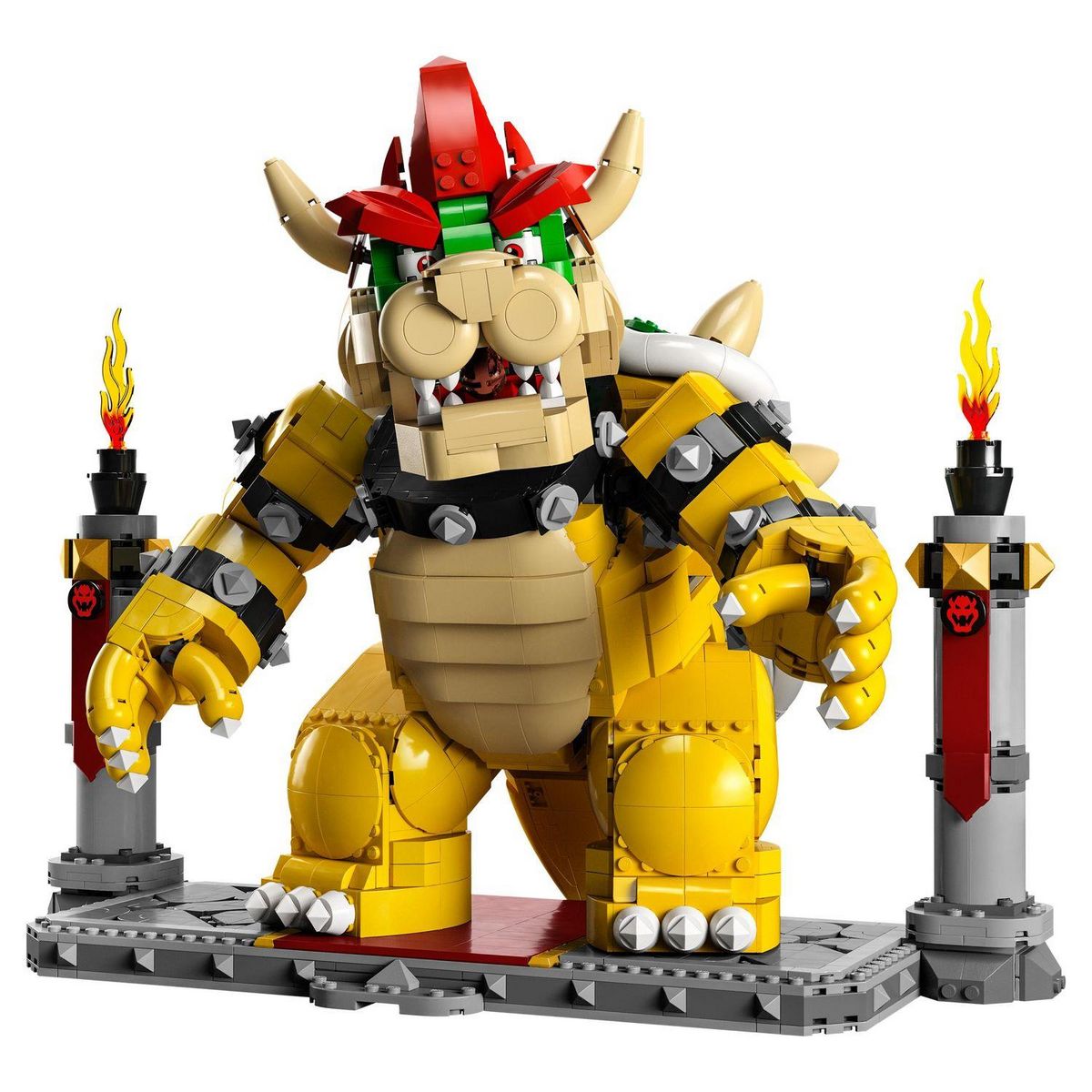 LEGO Super Mario 71411 Le Puissant Bowser, Figurine, Kit de Construction, Collection,  Cadeau