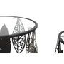 Voir la diapositive 3 : Paris Prix Lot de 2 Tables d'Appoint  Feuilles  55cm Multicolore