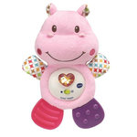 VTECH BABY VTECH BABY - Hochet Croc'Hippo - Peluche Texturée Rose