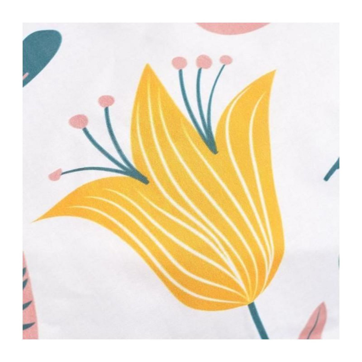 Today Parure de lit 2 personnes - TODAY - Sunshine 11.44 - 240 x 260 cm - 100% Coton imprimé