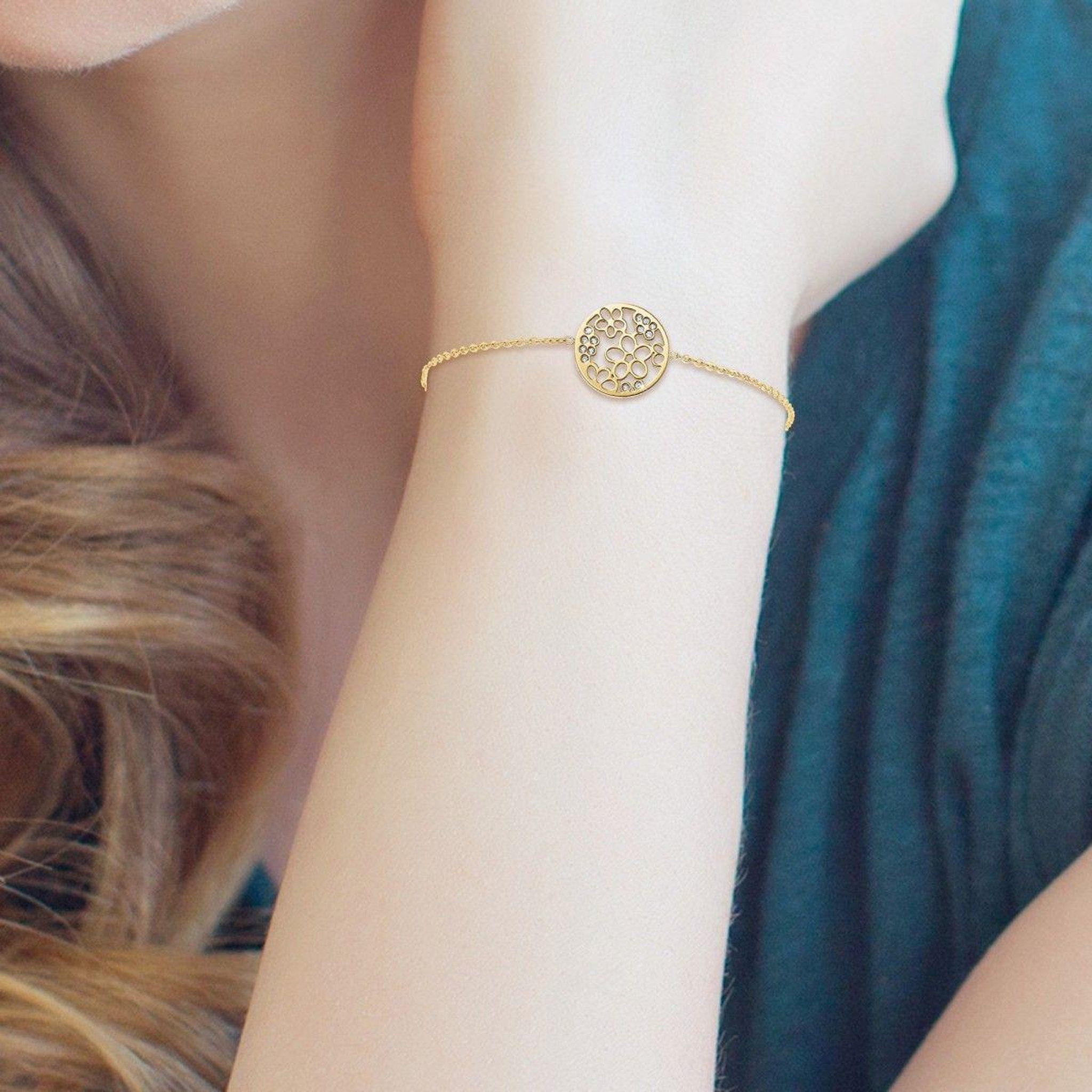 Voir la diapositive 2 : SC BOHEME Bracelet en acier inoxydable par SC Bohème