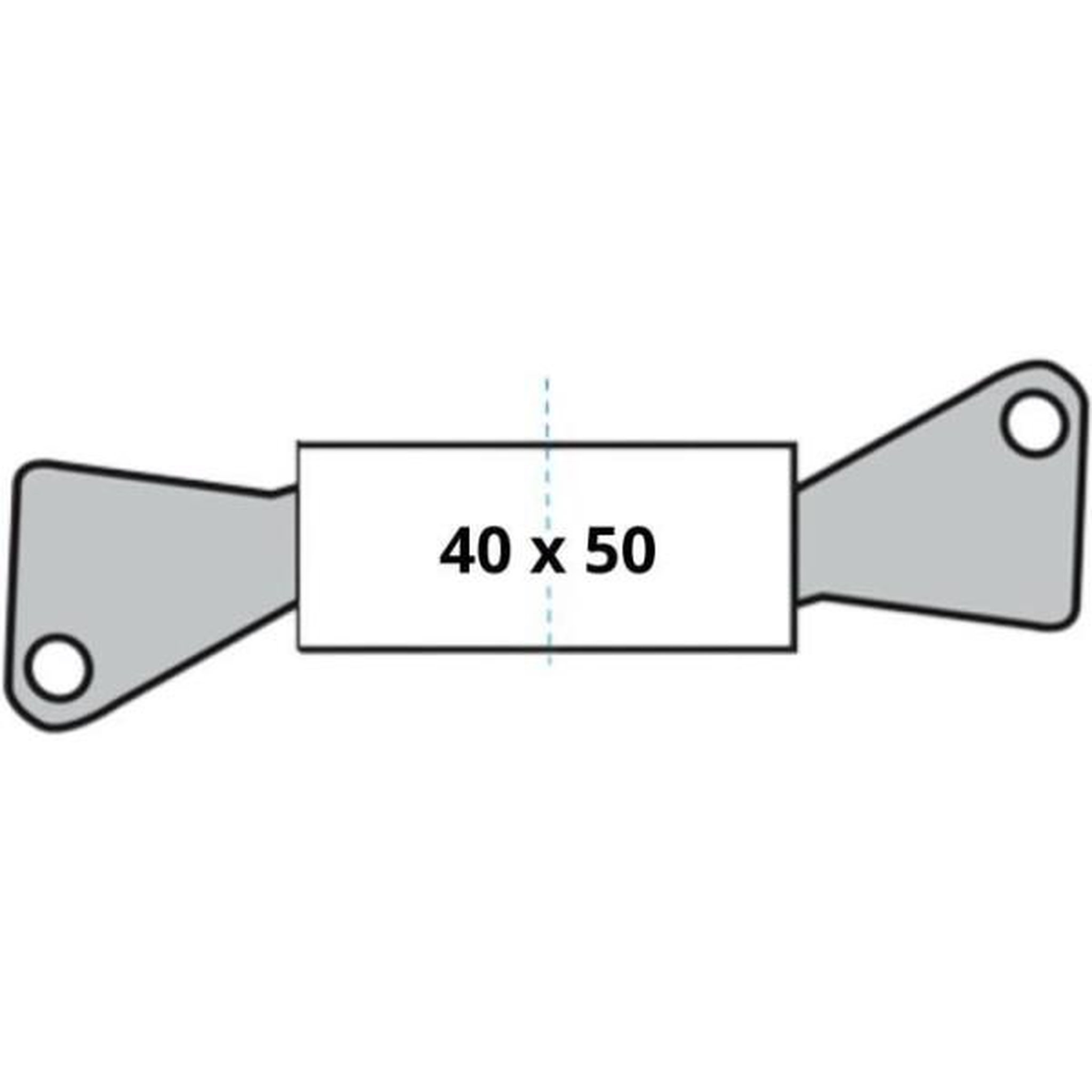 Voir la diapositive 3 : YALE Cylindre de Serrure - YALE - YC500+ - 40x50 mm - 5 Goupilles - 3 Clés - Nickelé