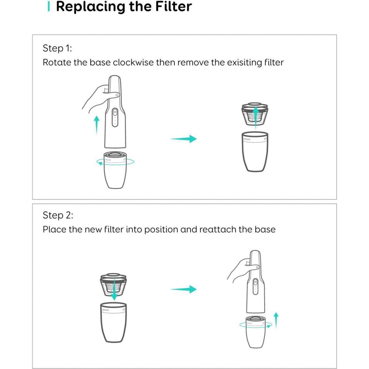 EUFY Filtre filtres de remplacement x4 - HomeVac H11