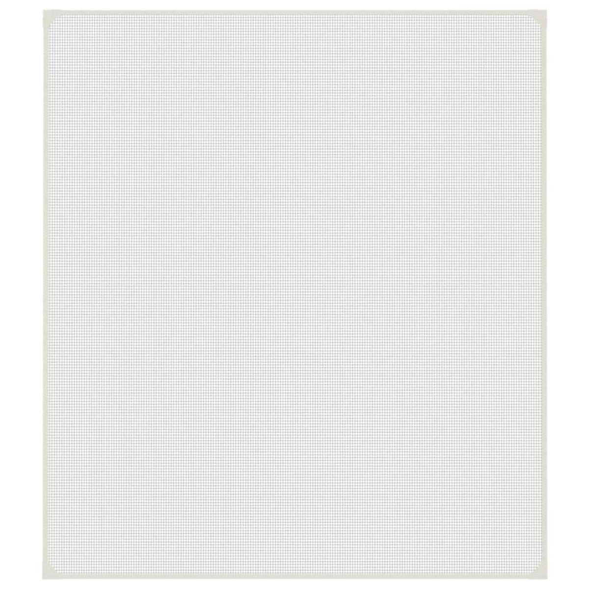 VIDAXL Moustiquaire magnetique pour fenetres blanc 120x140 cm
