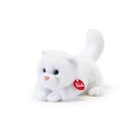 Trudi - Peluche Chat Brad Blanc